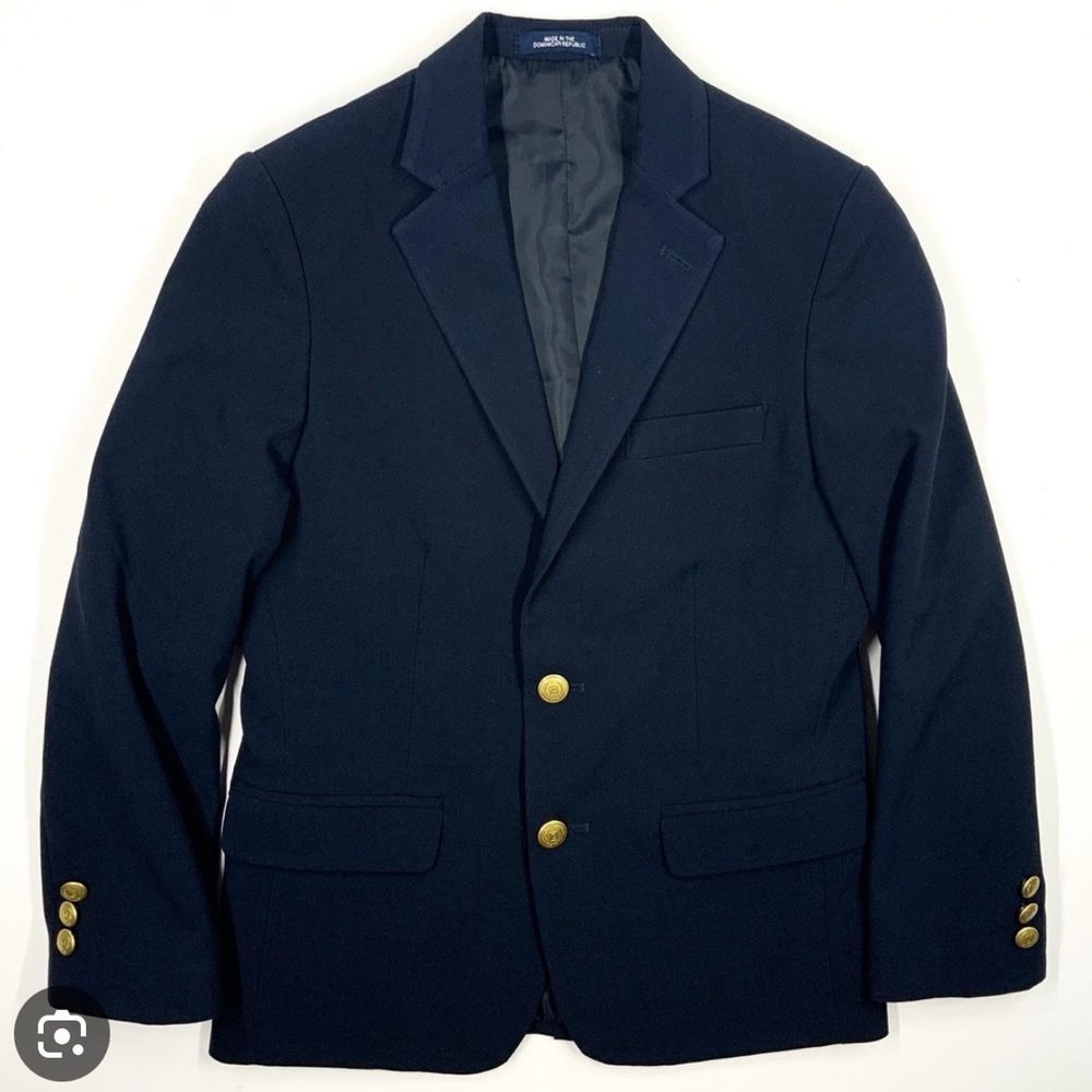 Navy Blue Boy’s Blazer by Chaps (18)